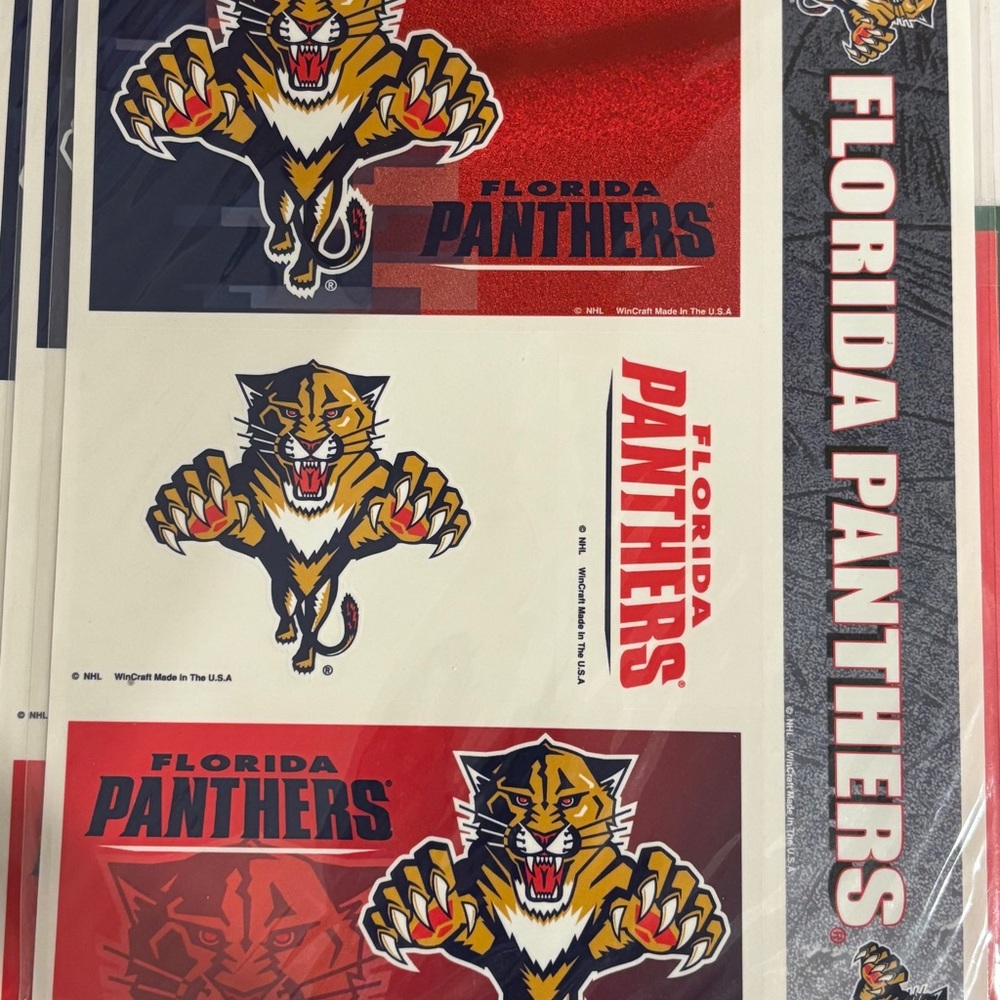 Florida Panthers Sticker Set